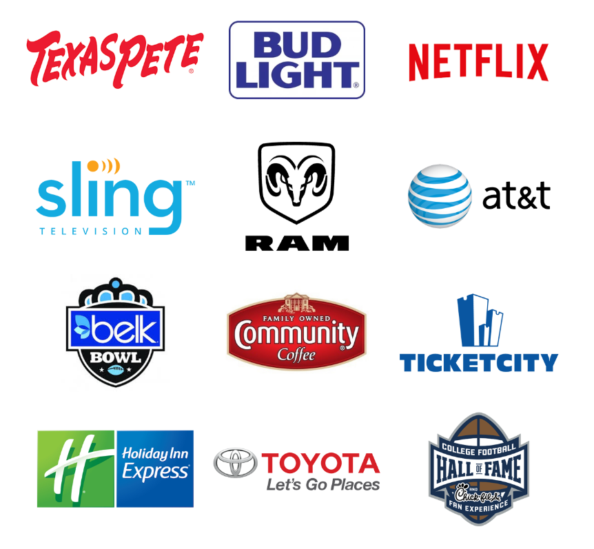 brands we have worked with