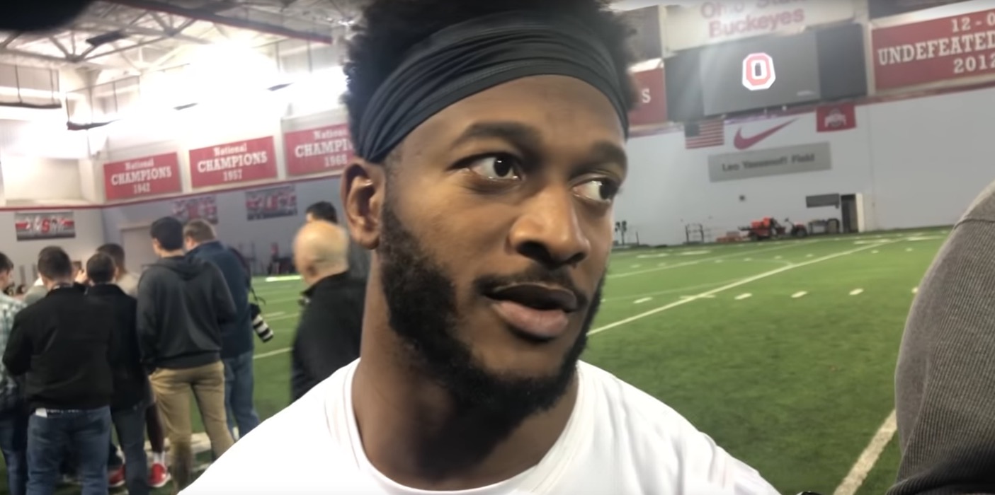 YouTube screenshot of K.J. Hill interview.