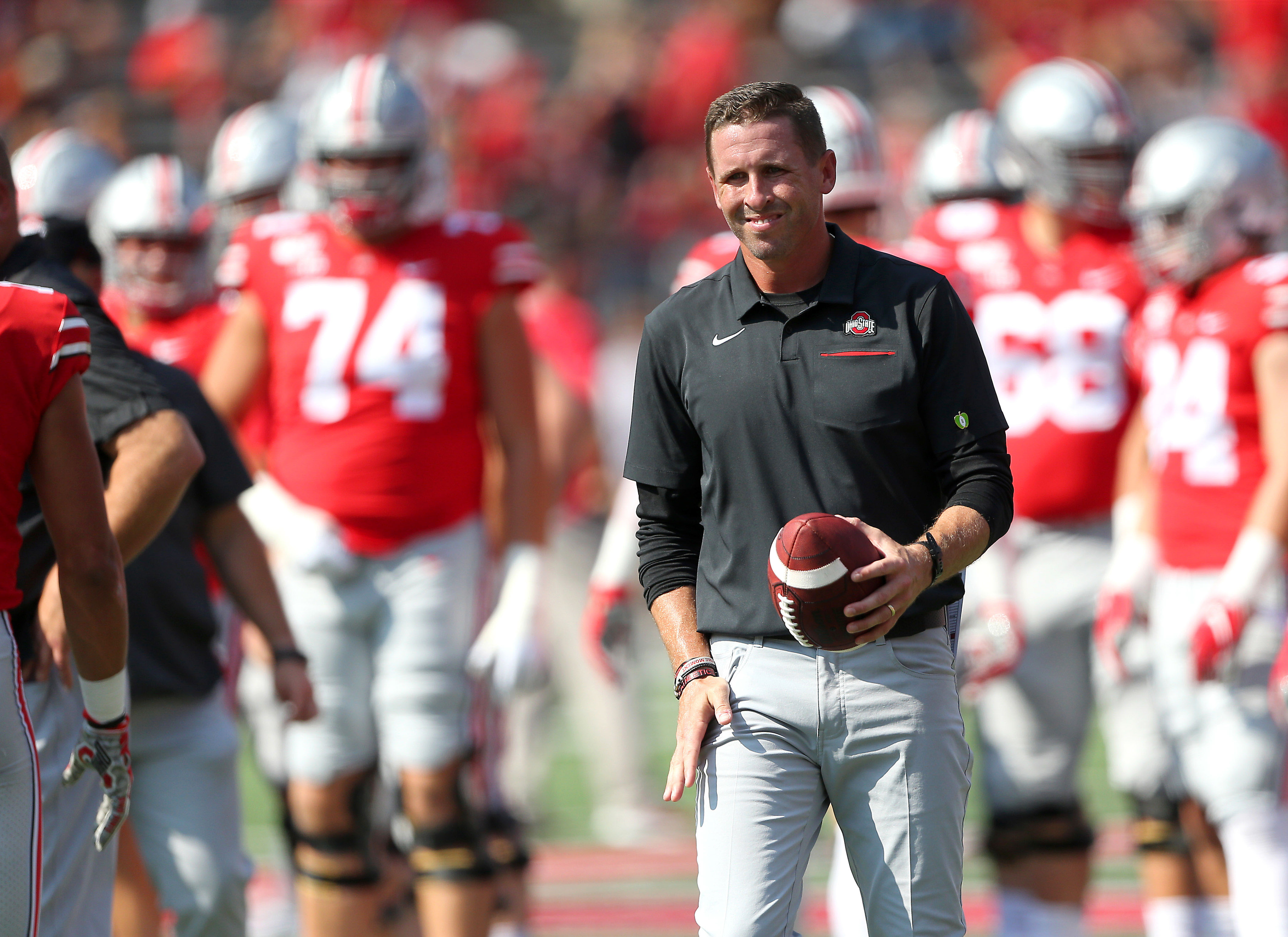 Brian Hartline during an Ohio State game.