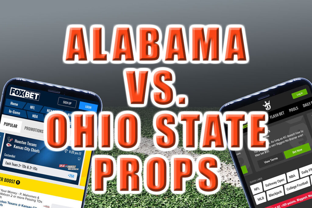alabama ohio state props