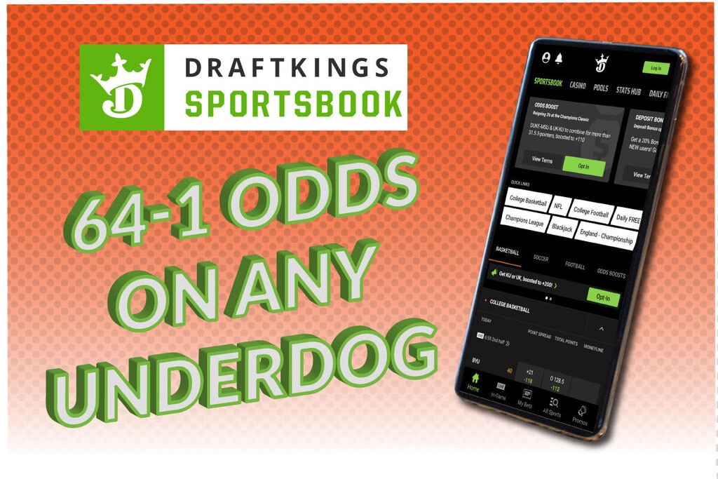 draftkings sportsbook 64-1 odds