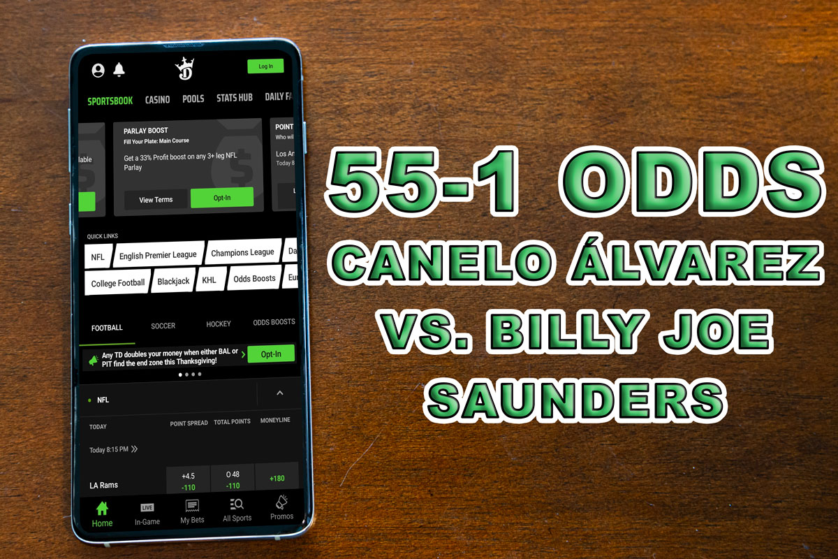 draftkings sportsbook 55-1 alvarez odds