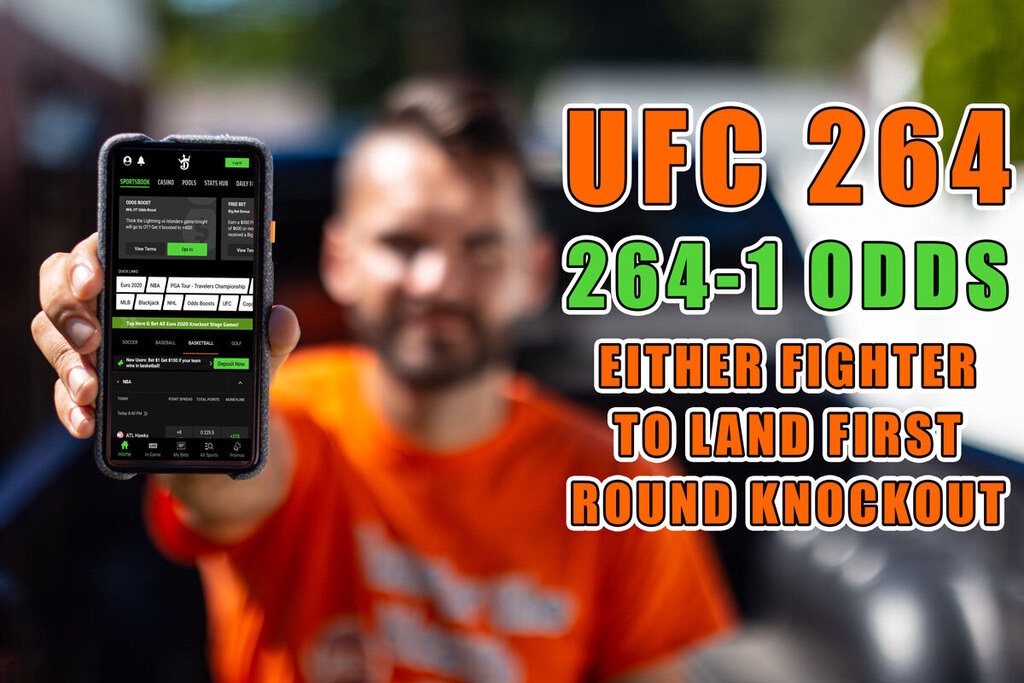 draftkings sportsbook ufc 264 promo