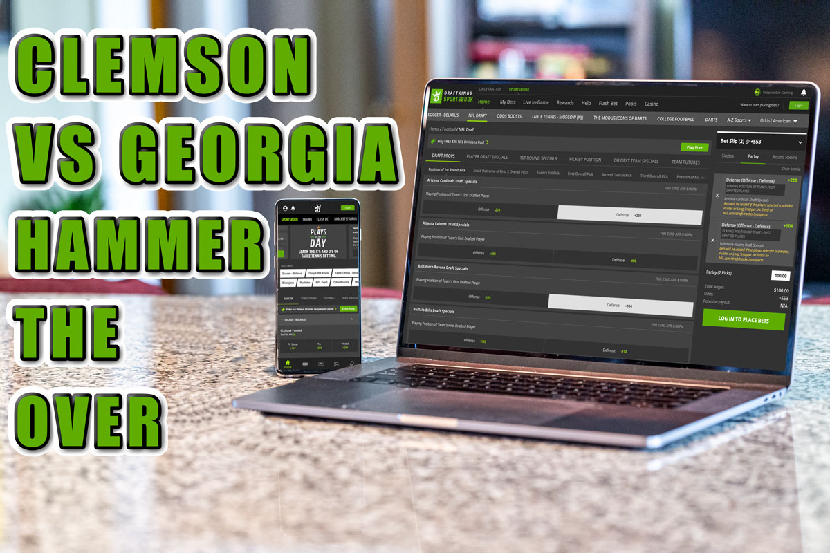 hammer the over draftkings