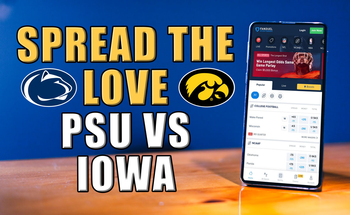fanduel sportsbook spread the love penn state iowa