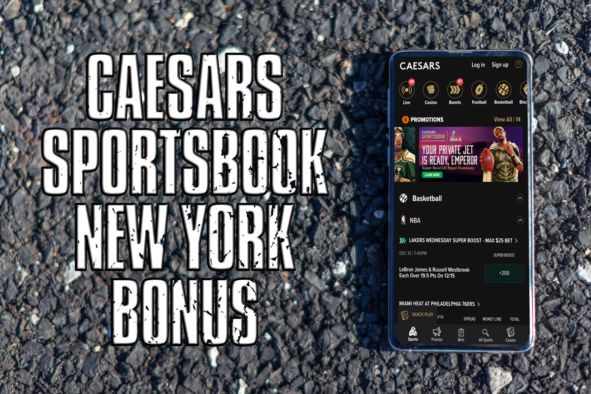 Caesars Sportsbook New York bonus