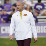Minnesota coach PJ Fleck.
