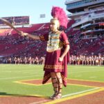 USC mascot is shown.