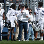 Tom Allen during Penn State spring game.