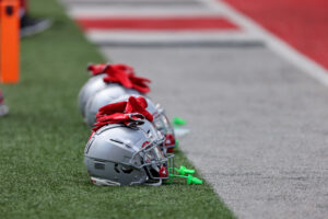 Ohio State helmets.