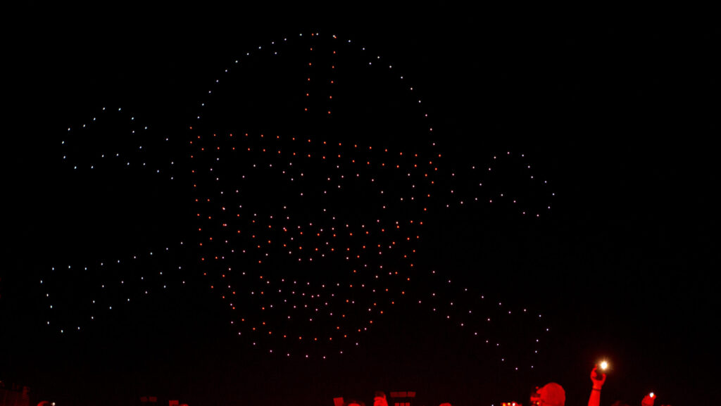 Nebraska drone show.