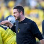 Oregon head coach Dan Lanning.