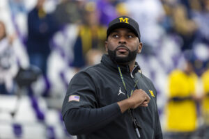 Michigan head coach Sherrone Moore.