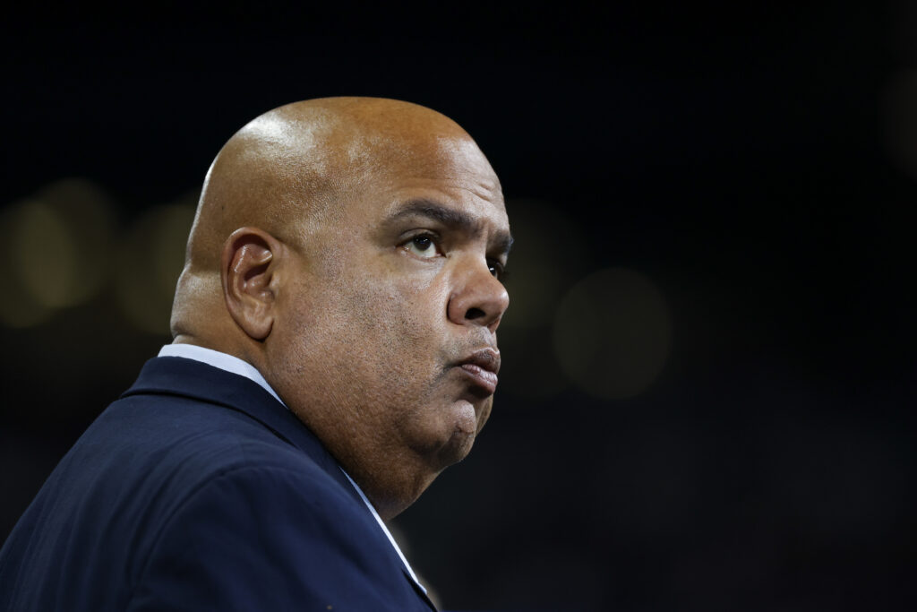 Michigan AD Warde Manuel.