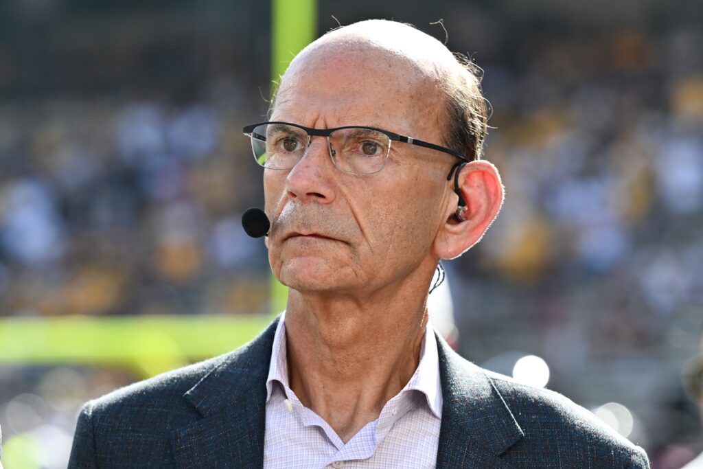 Paul Finebaum in College Station, Texas.