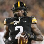 Iowa RB Kaleb Johnson.