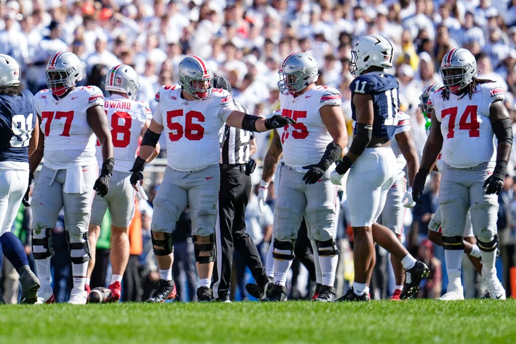 Ohio State and Penn State play in football.