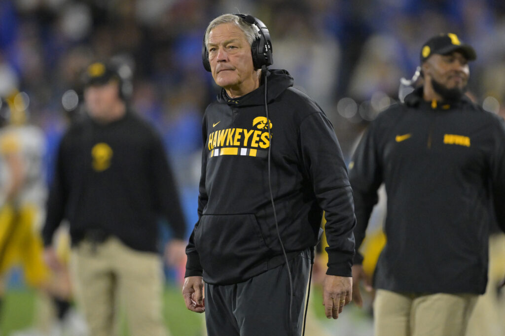 Iowa coach Kirk Ferentz