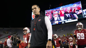 Wisconsin head coach Luke Fickell.