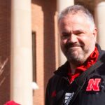 Matt Rhule before a Nebraska game.