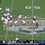 Nicholas Singleton rushes for a 58-yard touchdown against Boise State.
