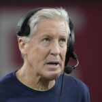 Pete Carroll coaches the Seattle Seahawks against the Arizona Cardinals.
