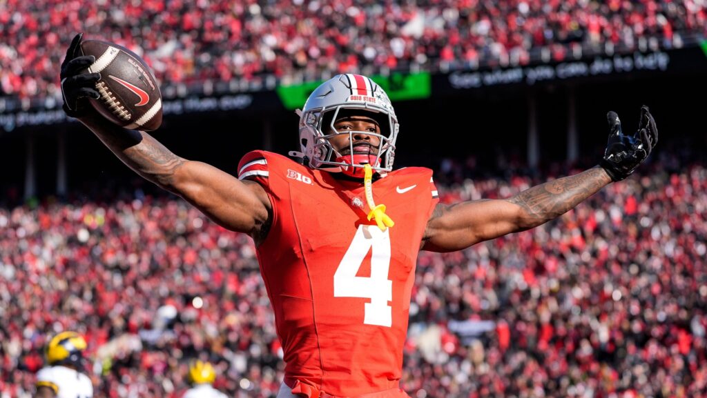 Ohio State star Jeremiah Smith.