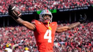 Ohio State star Jeremiah Smith.