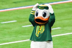 Oregon Duck mascot