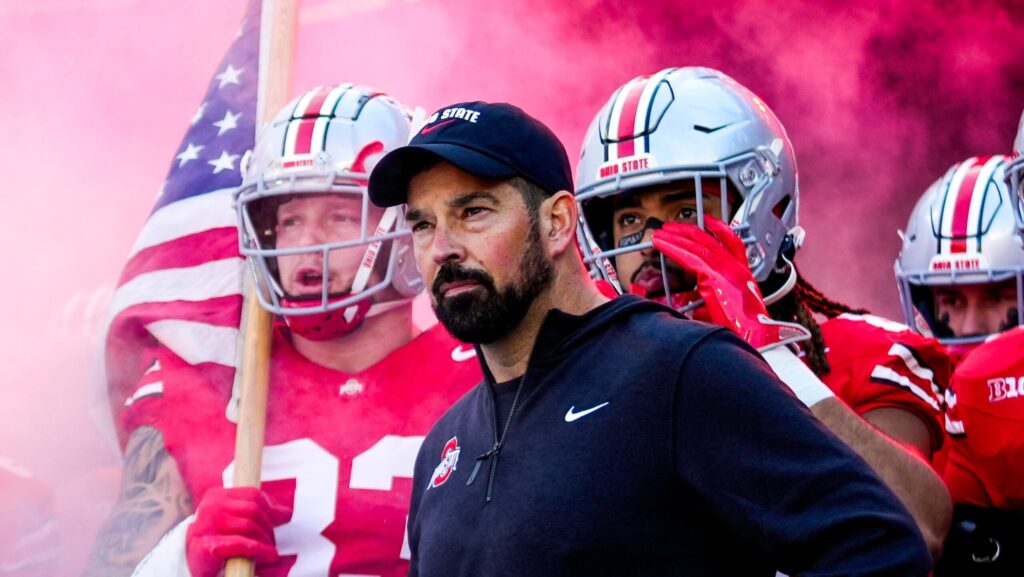 Ohio State coach Ryan Day