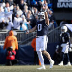 Dominic DeLuca during a Penn State game.