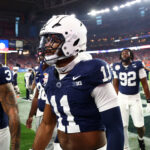 Abdul Carter at the Fiesta Bowl.
