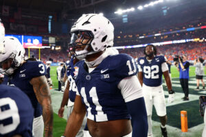 Abdul Carter at the Fiesta Bowl.