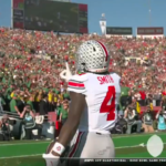 Ohio State WR Jeremiah Smith scores.