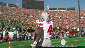 Ohio State WR Jeremiah Smith scores.