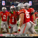 Ohio State players celebrate.