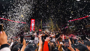 Ohio State celebrates a national title.