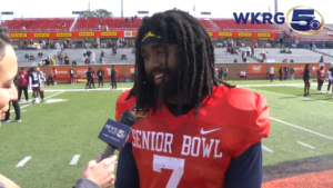 Former Michigan RB Donovan Edwards interview.