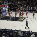 Purdue and Indiana in action.