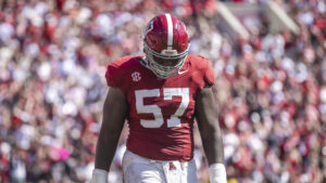 Alabama OL ELijah Pritchett.