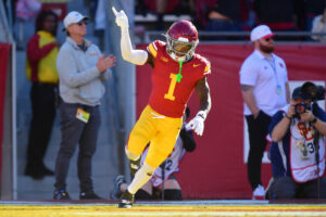 USC WR Zachariah Branch.