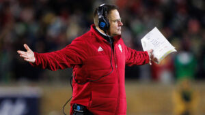 Indiana head coach Curt Cignetti.
