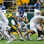 SDSU QB Mark Gronowski in action.