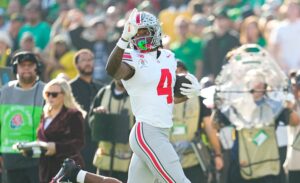 Jeremiah Smith and OSU rolled Oregon in the Rose Bowl.
