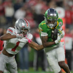 Ohio State's Davison Igbinosun in action.