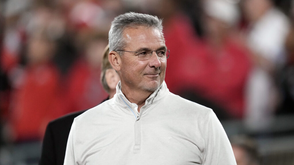 Former Ohio State head coach and FOX analyst Urban Meyer.