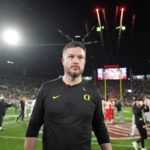 Oregon head coach Dan Lanning.