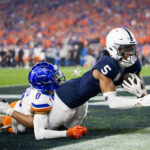 Penn State WR Omari Evans in Fiesta Bowl action.