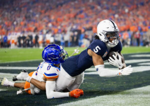 Penn State WR Omari Evans in Fiesta Bowl action.