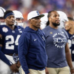 Anthony Poindexter at the Fiesta Bowl.
